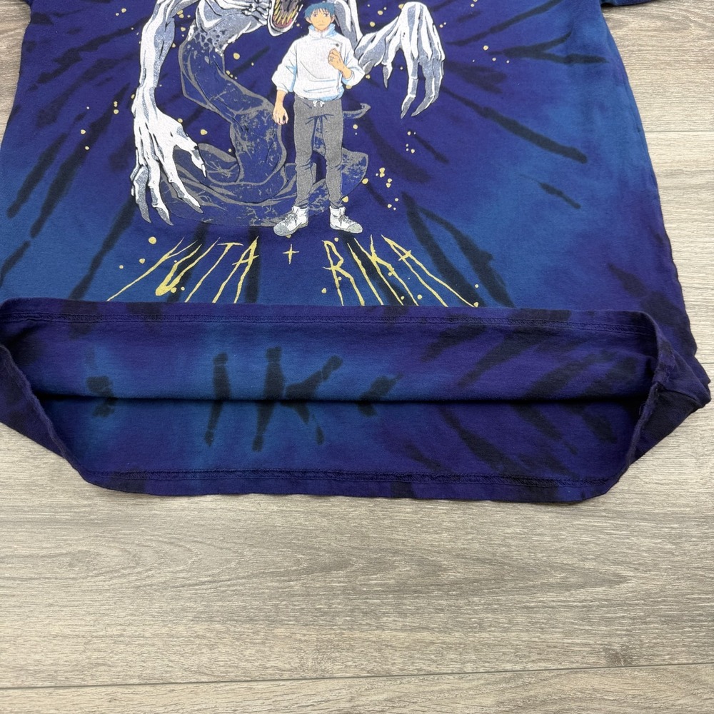 Crunchyroll Jujutsu Kaisen Yuta Rika Shirt Men Medium Blue Tie Dye Anime Cartoon - Picture 5 of 10